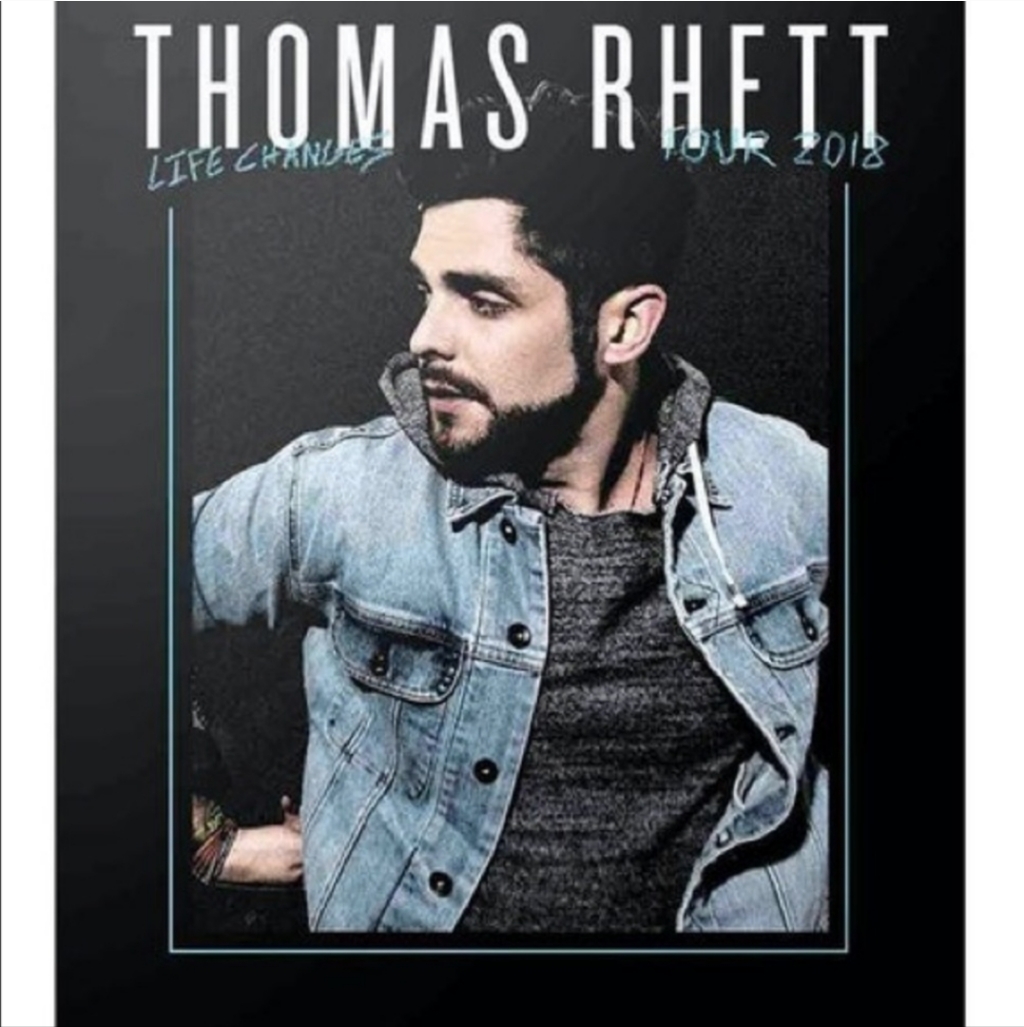 Thomas Rhett Life Changes 2018 Tour Concert Tee